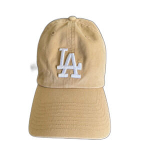 47 Beige LA Dad Hat Cap